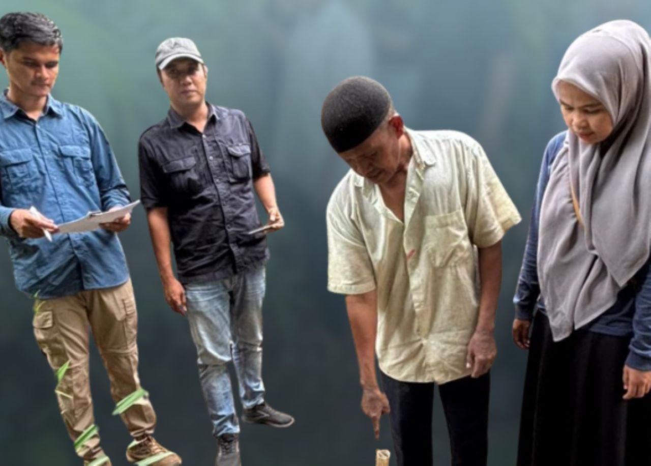 pemeriksaan lapang tim panitia a kantah solok selatan di nagari abai