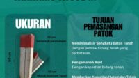pentingnya pasang patok permanen tanah untuk mencegah sengketa